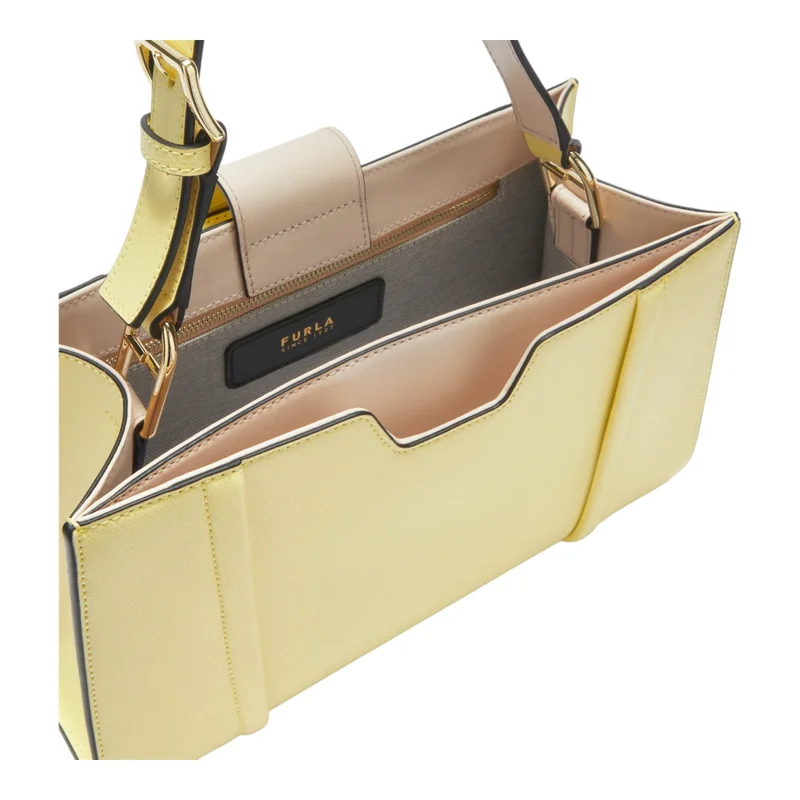 Furla Yellow Riva Tote M for Women | Best Price UAE